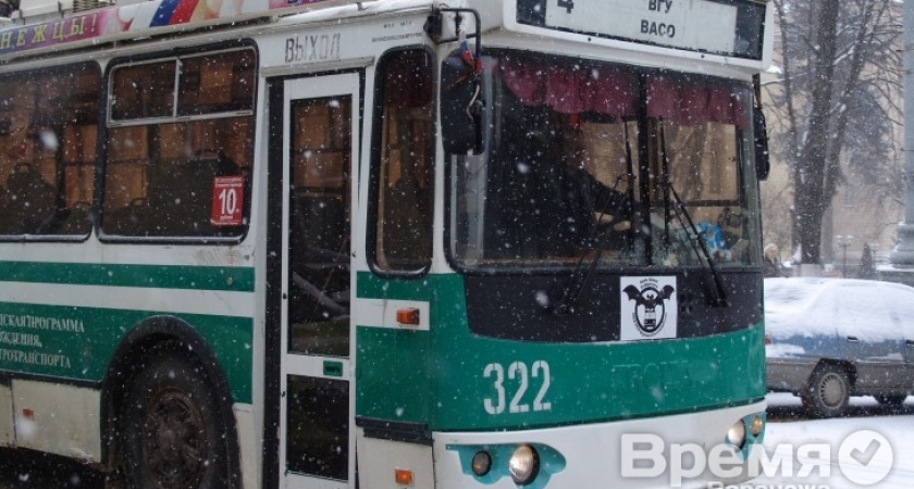 С воронежских автобусов и троллейбусов сняли скандальные логотипы с летучей мышью