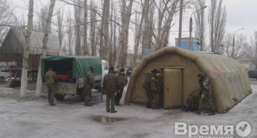 В Воронежской области на трассе «Дон» оборудовали городок жизнеобеспечения