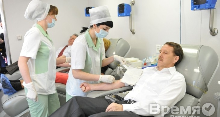 В Воронежской области за год около 3,5 тысяч человек стали донорами