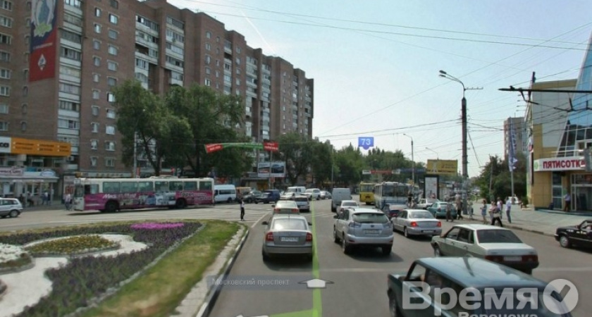 В Воронеже после реконструкции участка дороги на Московском проспекте может исчезнуть остановка «Памятник Славы»