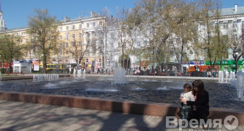 Из-за дождей в Воронеже могут отключить фонтаны раньше срока