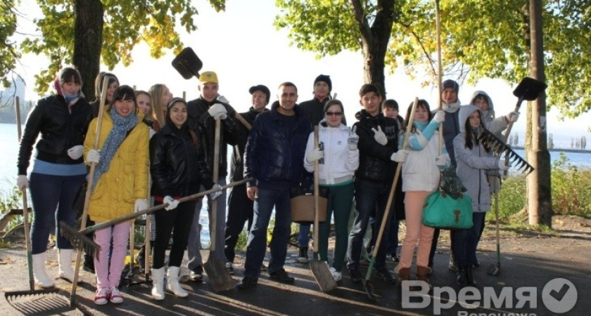 В Воронеже активисты создали «Остров доброй воли»
