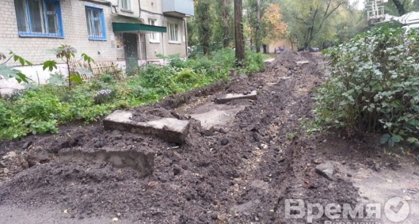 Ремонт сорвался в трети воронежских дворов