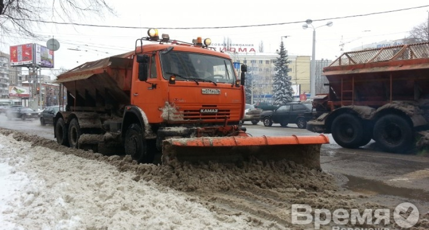В Воронеже вся ответственность за уборку улиц и дорог полностью ляжет на районные управы