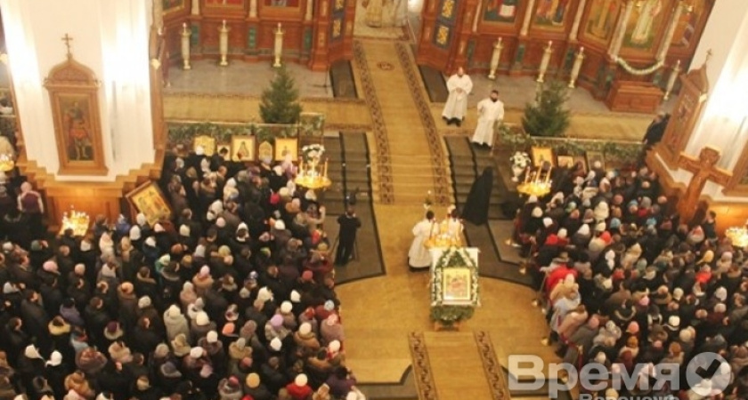 В воронежских церквях пройдёт дополнительная проверка перед Рождеством