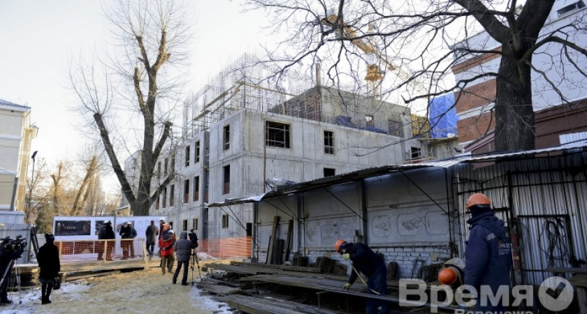 Строительство нового здания Воронежского камерного театра завершат в июне этого года