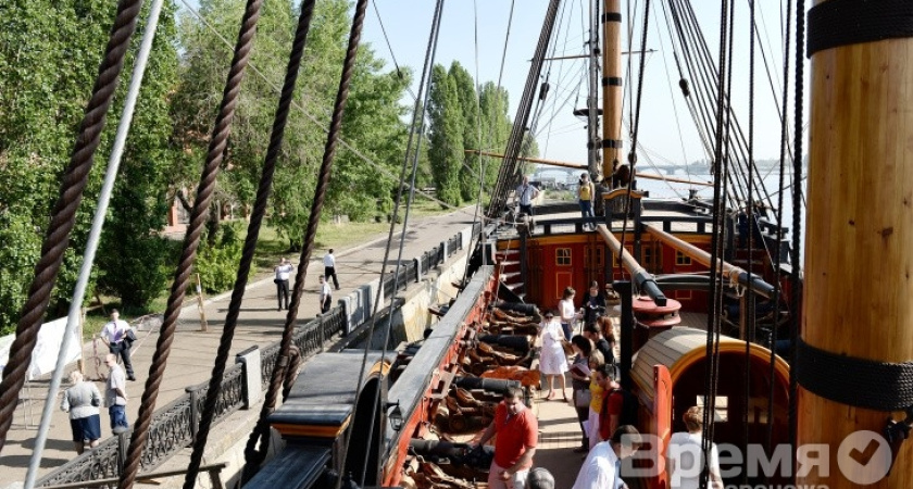 В трюме «Гото Предестинации» воронежцев будут встречать манекены матросов времён петровской эпохи