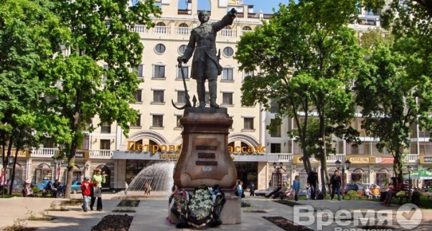 Воронежу досталось знамя конгресса петровских городов