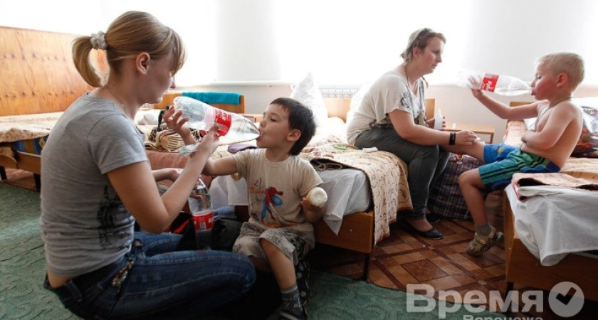 В Воронежской области  украинцев выселят только из домов-интернатов