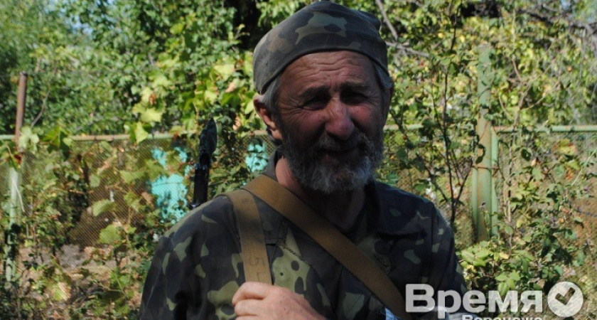 Ополченец Дед возвращается в Воронеж