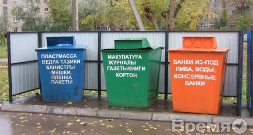 В Воронеже начинают сортировать мусор