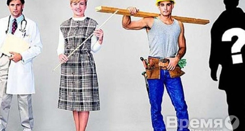 Какие профессиональные категории наиболее популярны среди воронежцев?