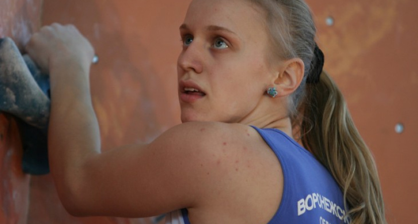 Воронежская скалолазка добралась до бронзы на чемпионате России