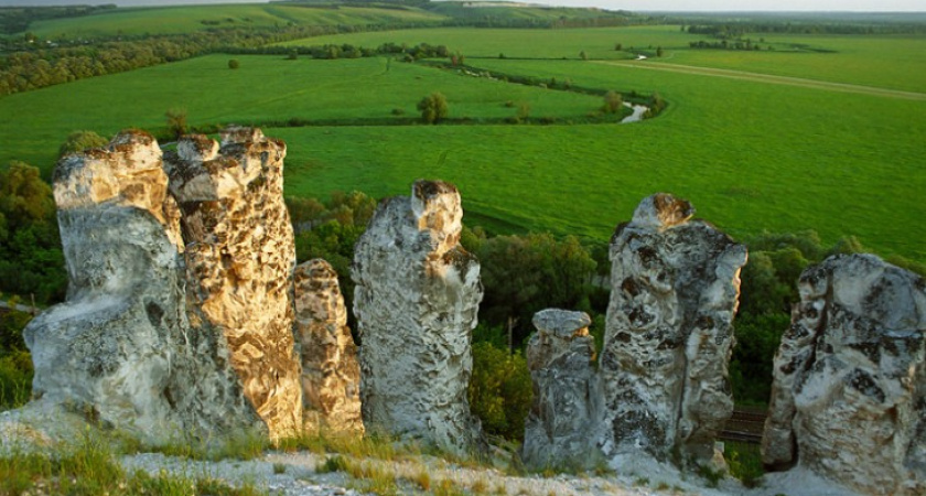 В Дивногорье показали мультимедийные «Лики меловых храмов»