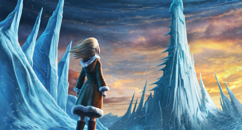 В Воронеже рисуют «Снежную Королеву» в 3D