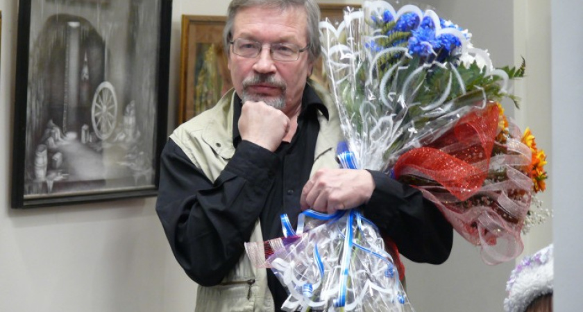 В Воронеже художник Александр Ечеин открыл выставку