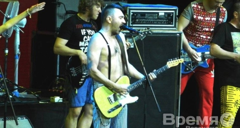 Сергей Шнуров в Воронеже: «С 1-го июля у нас будет абсолютно свободный график»