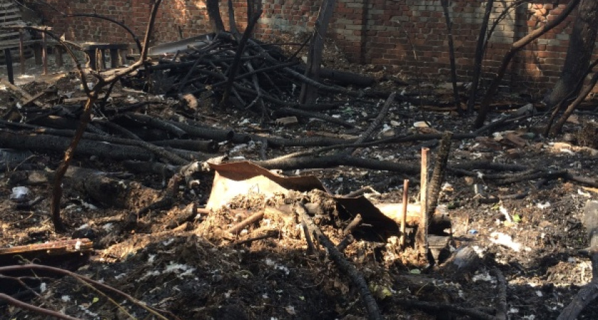 Дом Гарденина едва не сгорел 