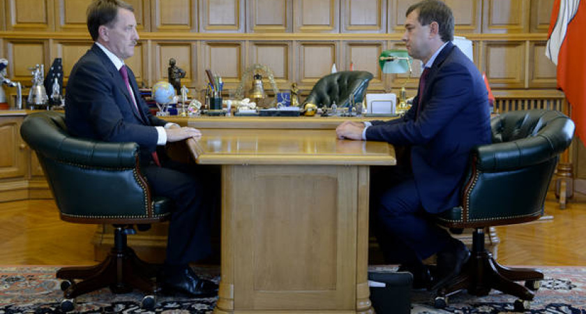 Губернатор и спикер облдумы готовят бюджет Воронежской области на следующий год 