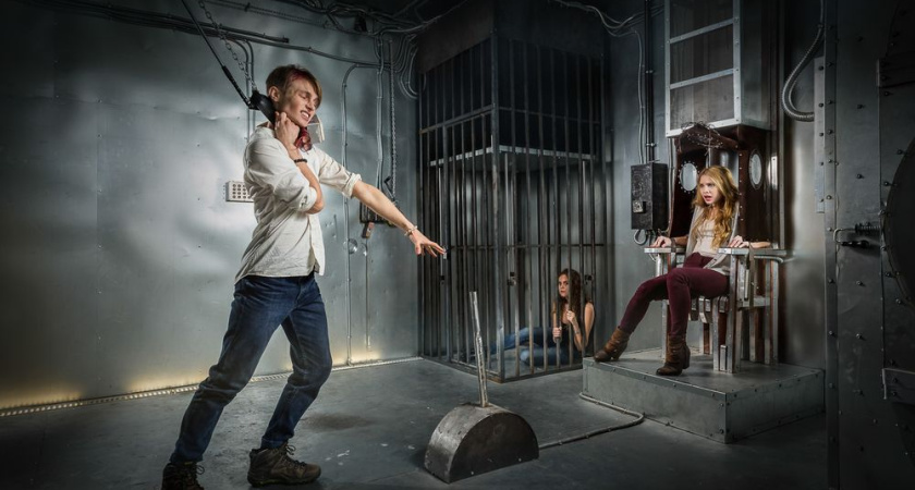 Сбербанка разыгрывает билеты на квесты от «Клаустрофобии» 