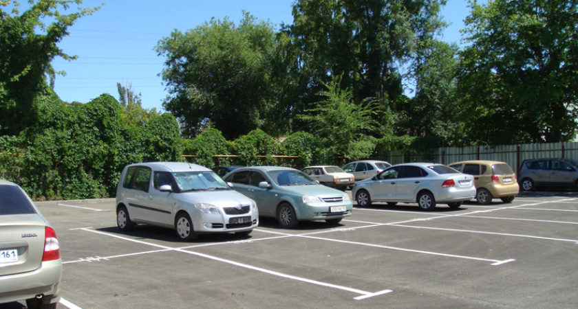 Золотая парковка для Воронежского комбината по благоустройству