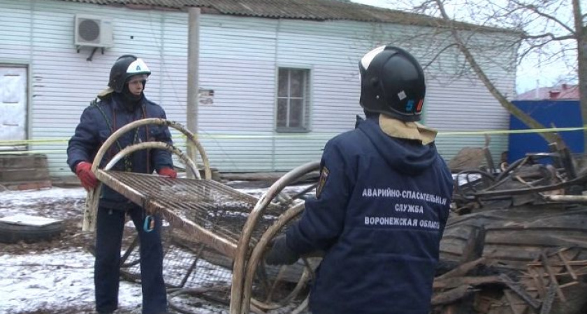 Стали известны возможные причины пожара в интернате Воронежской области 