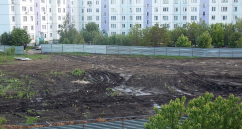  Воронежская область: опять вместо сквера - строительный котлован!  