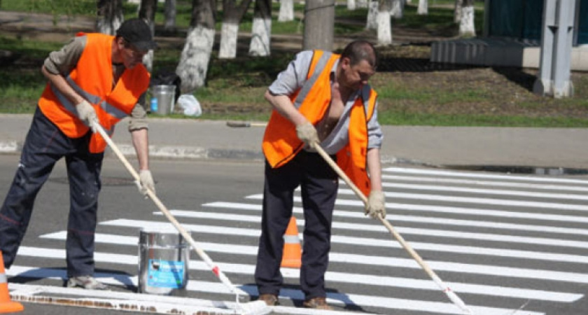 В Воронеже дорожную разметку срочно обновят за 29 млн рублей