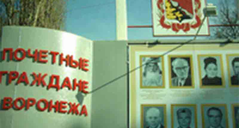 Почетными гражданами Воронежа станут ветеран и контр-адмирал