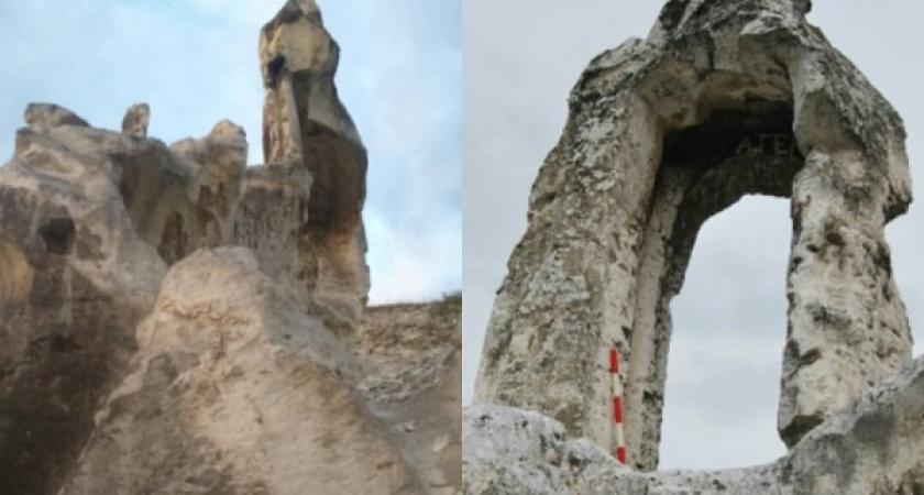 Воронежское Дивногорье осталось без древней арки 