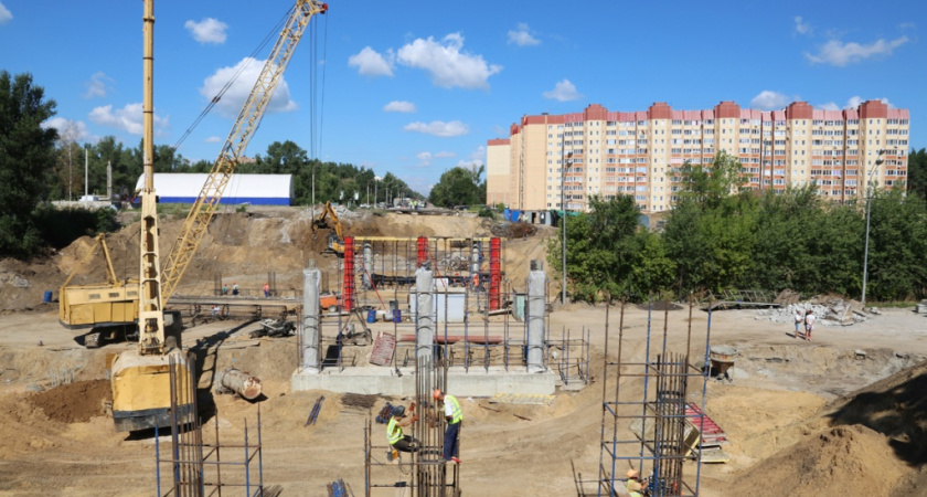 Мэр Воронежа поторопил строителей развязки на Антонова-Овсеенко