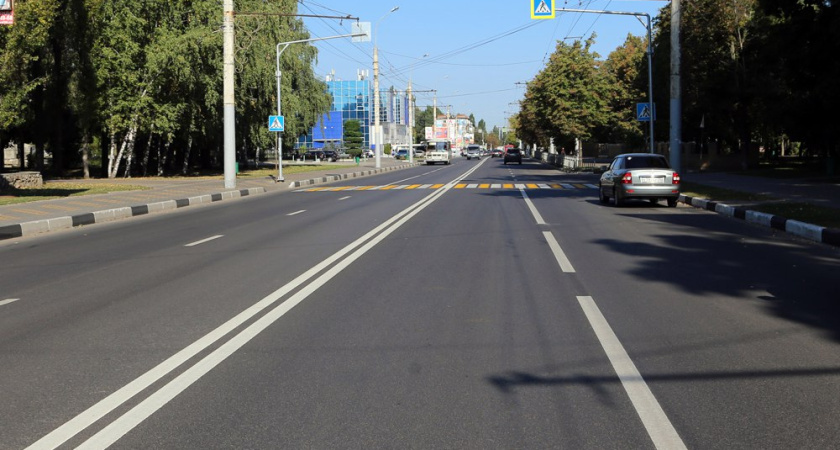 Ремонт воронежских дорог завершился досрочно