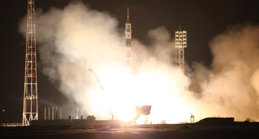 Ракета «Союз-ФГ» с воронежским двигателем стартовала с новым экипажем МКС