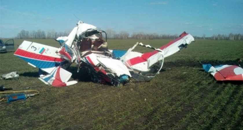 В Липецкой области разбился самолет аэроклуба воронежского бизнесмена