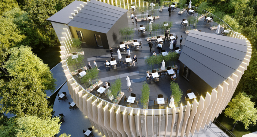 В Центральном парке Воронежа к весне 2019 года появится двухэтажный ресторан 