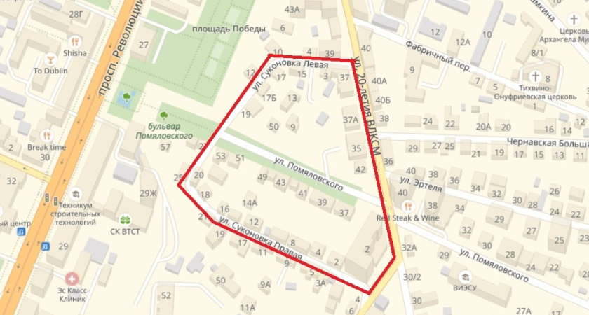 Мэрия Воронежа опровергла информацию о сносе исторического квартала