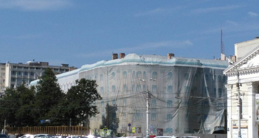 Стройку нового дома на площади Ленина в Воронеже завершат в 2020 году