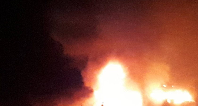 Под Воронежем горит дом ректора опорного вуза