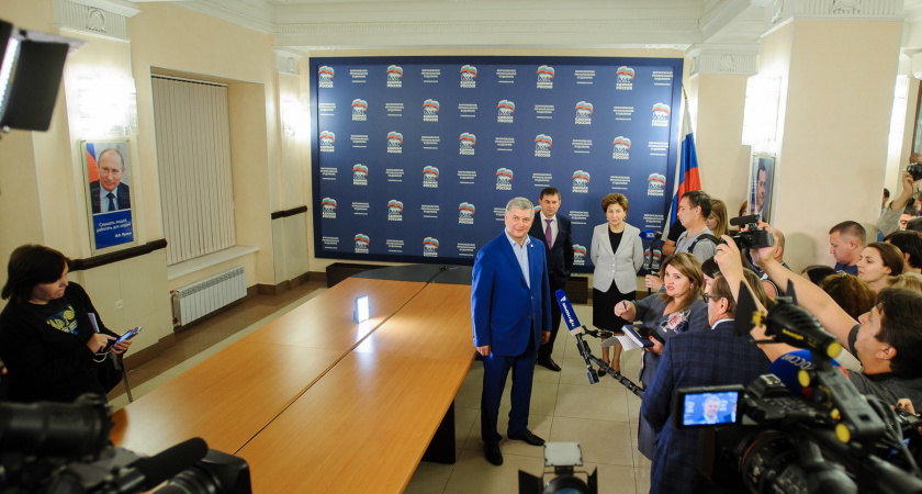 Действующий глава Воронежской области набирает более 70% голосов на выборах губернатора 