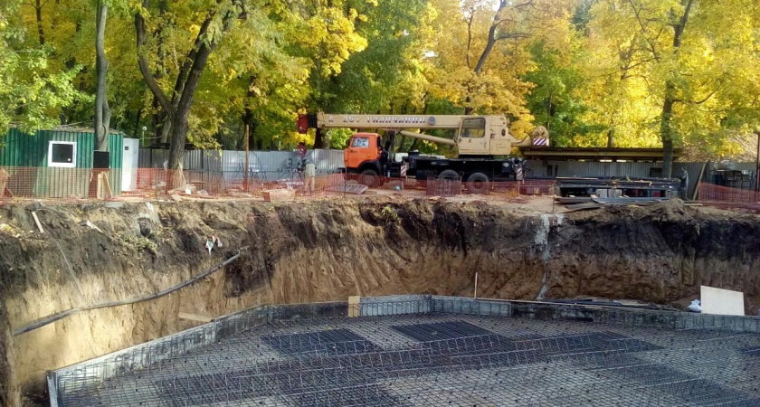 Под «Матрешкой» в воронежском парке «Орленок» нашли культурный слой