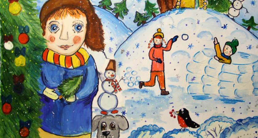 Сводные счета воронежцев в январе украсят детские рисунки