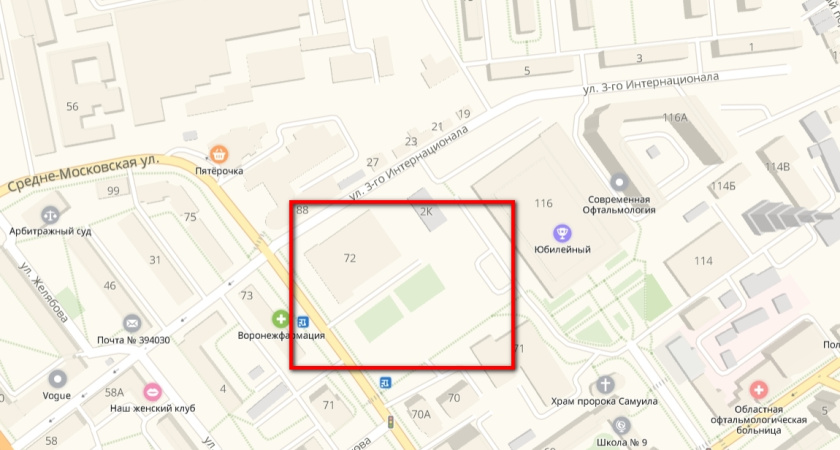 В центре Воронежа появится новый дворец спорта 