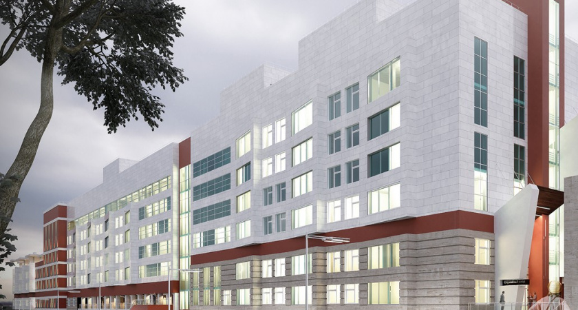 Архитекторы представили десять вариантов фасадов нового корпуса воронежского онкодиспансера