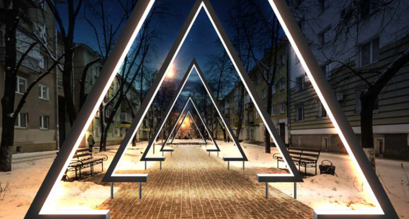 Воронеж ко Дню города украсят новой иллюминацией