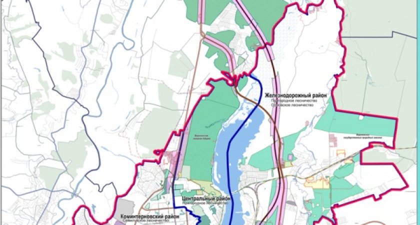 Установлением границ зеленого пояса вокруг Воронежа займутся «Компьютерные технологии» за 3 млн рублей