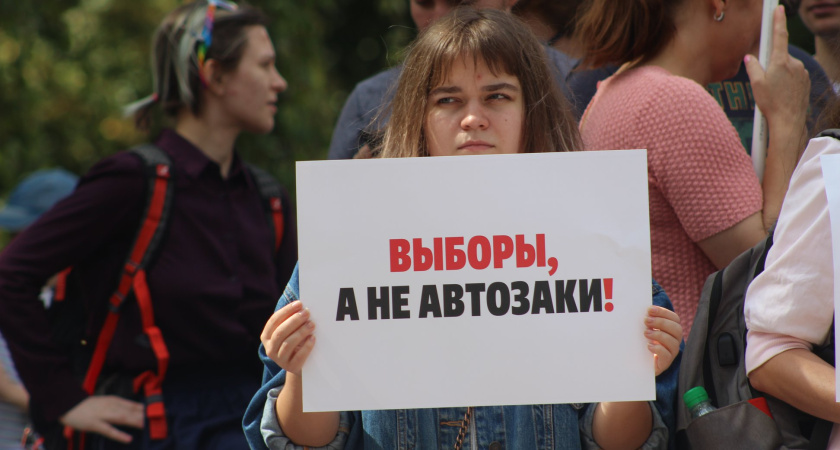 Воронеж поддержал Москву пикетом солидарности