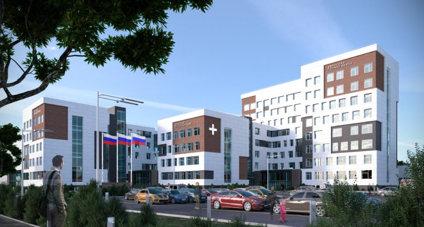В Воронеже представили проект новой поликлиники на Московском проспекте за 2,5 млрд рублей
