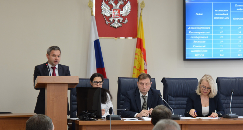 В гордуме оценили эффективность использования бюджетных средств комбинатами благоустройства Воронежа