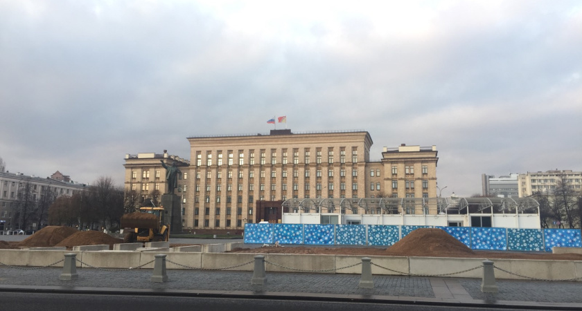 На ремонт катка на площади Ленина в Воронеже потратили 816 тыс. рублей