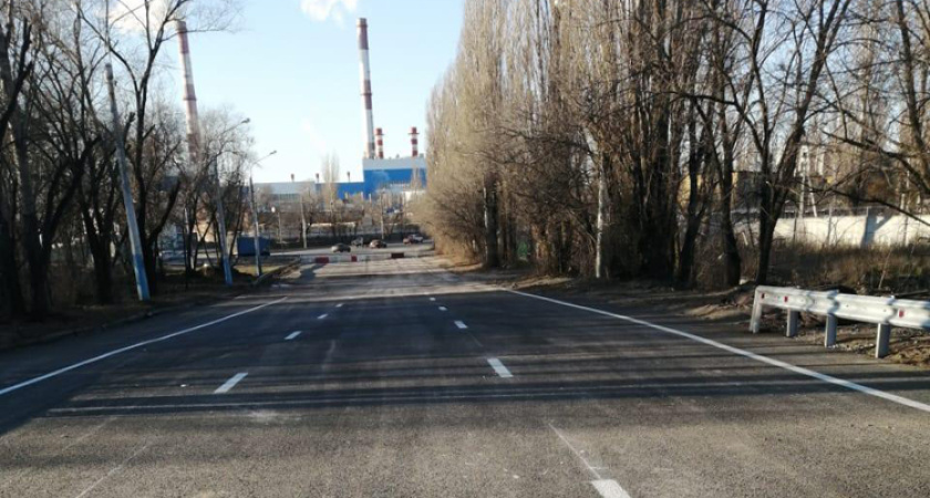 В Воронеже досрочно завершили ремонт моста на Машмете 